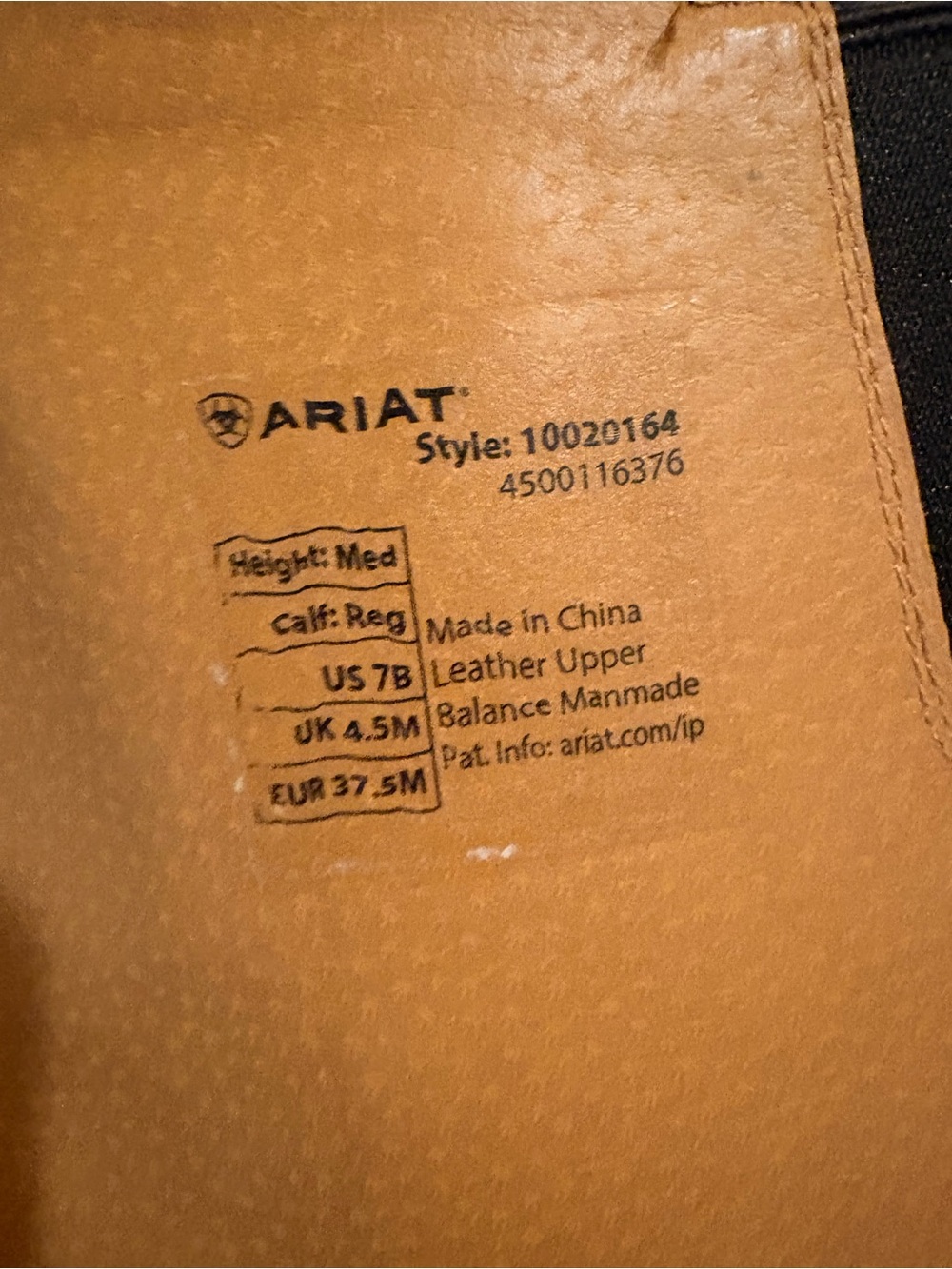 Ariat Heritage Contour II Field Zip Tall Riding Boots in Black - Picture 11 of 16